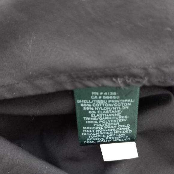 NWOT Ralph Lauren one shoulder black top - Picture 5 of 5